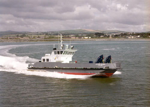 Barco profesional barco anticontaminación - Enviro Sharm - Arklow - intraborda / de aluminio