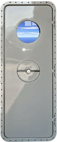 Puerta para buque - B15 - Calistri Giacinto snc - cortafuegos / resistente al agua