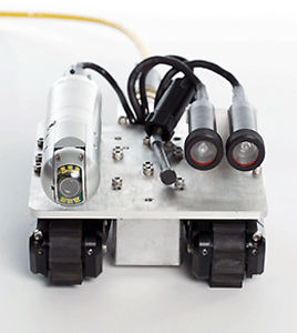 ROV submarino para inspección de tuberías - VERSATRAX 100 MICROMAG™ - Inuktun Europe