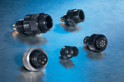 Conector eléctrico - GRE - Teledyne D.G.O'Brien - submarino / 10 contactos / 2 contactos