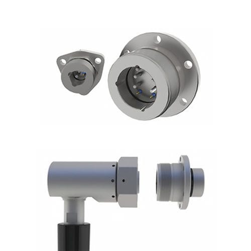 Conector eléctrico - Teledyne D.G.O'Brien - submarino / 2 contactos / 3 contactos