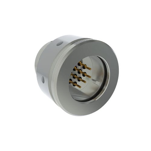 Conector eléctrico - 107 MIL-C-24217 - Teledyne D.G.O'Brien - submarino / 48 contactos / pasamuros