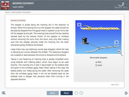 Software ELM - Able Seafarer Deck - STORM SIM - de formación / para buque / procesos basados en la web