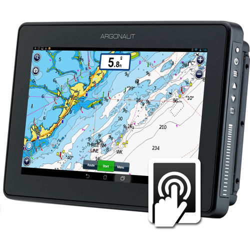 Pantalla para barco - M7-Gen3 - Argonaut Computer - multifunción / táctil / estanca