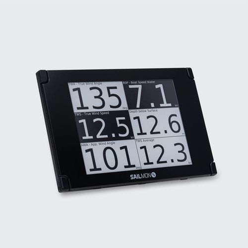 Instrumento multifuncional anemómetros - ELEMENT INK - Sailmon GmbH  - para velero / monocromo / fijo