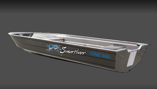 Barco profesional barco utilitario - 400 - SMARTLINER - fueraborda / de aluminio
