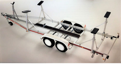 Remolque de carretera - B2000-B3500 - Heku-Fahrzeugbau GmbH  - de manipulación / para velero / en tándem