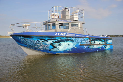 Barco profesional barco de pesca profesional - 870 Tuna - Tinn-Silver aluminium boats - intraborda / de aluminio