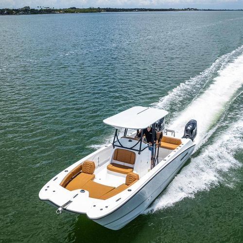 Barco open catamarán - 240 GFX - Twin Vee Catamarans, Inc. - fueraborda / bimotor / con consola central