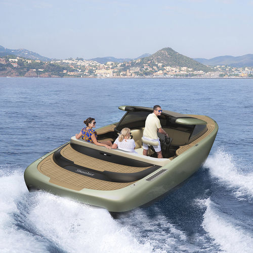 Embarcación auxiliar para yates intraborda - KENSHO - Steeler Yachts - monomotor / open / con doble consola