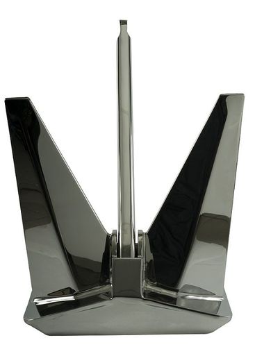 Ancla de tipo HHP - krommen stainless steel yacht accessories - para yate / de acero inoxidable / de acero galvanizado