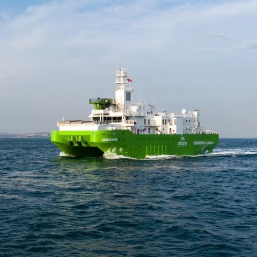 Buque de servicio offshore para parques éolicos - GROENEWIND - Cemre Shipyard - catamarán / BV