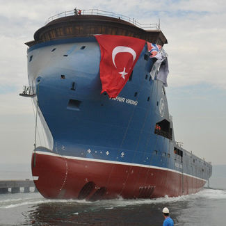 Buque de servicio offshore buque de suministro para plataformas PSV - FAFNIR VIKING - Cemre Shipyard