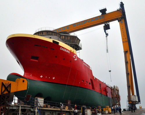Buque de servicio offshore buque de suministro para plataformas PSV - SEABORG - Cemre Shipyard