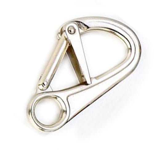 Mosquetón con ojal - GS2432 - GMTmarine - de seguridad para velero / de apertura rápida / multitarea