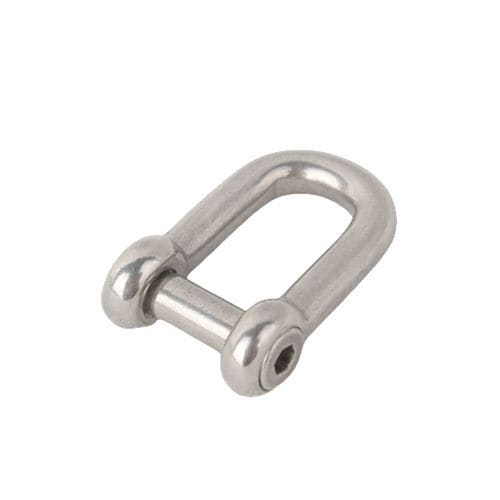 Grillete para velero recto - GS360CL - GMTmarine - con eje imperdible / de acero inoxidable