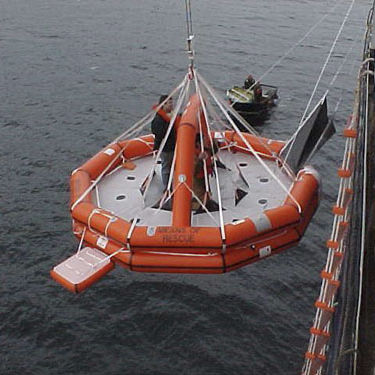 Balsa salvavidas para buque - MOR - Survitec Zodiac - para 10 personas / inflable
