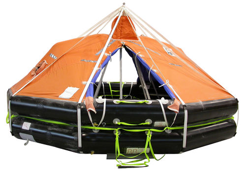 Balsa salvavidas para buque - DLSR - Survitec Zodiac - despliegue de pescante / autodrizable / inflable