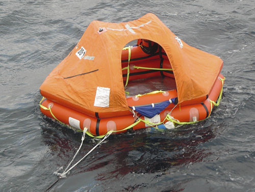 Balsa salvavidas para buque - TOSR - Survitec Zodiac - de altura / para 6 personas / para 8 personas