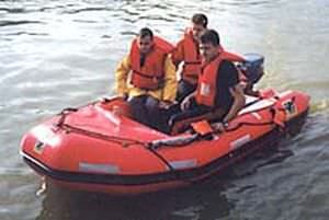 Barco profesional barco de salvamento - RIBO 340  - Survitec Zodiac - fueraborda / embarcación neumática semirrígida