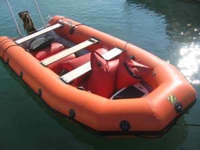 Barco profesional barco de salvamento - RIBO 450  - Survitec Zodiac - fueraborda / embarcación neumática semirrígida / embarcación neumática