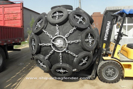 Defensa para buque - SH-F0012 - Qingdao Shunhang Shipping supplies Co.,Ltd. - de pantalán / cilíndrica / Yokohama