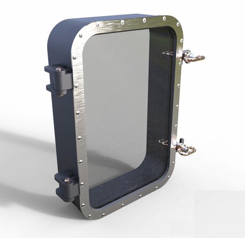 Ventana para buque - Inwards - ALUMINYUM IS - SHIP WINDOWS AND SCUTTLES - para yate / abrible / rectangular