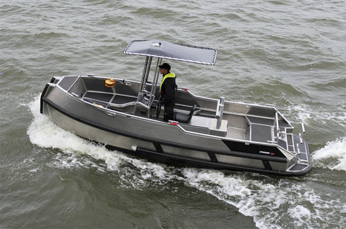 Barco profesional remolcador - 60 - STORMER MARINE - intraborda / diésel / de aluminio