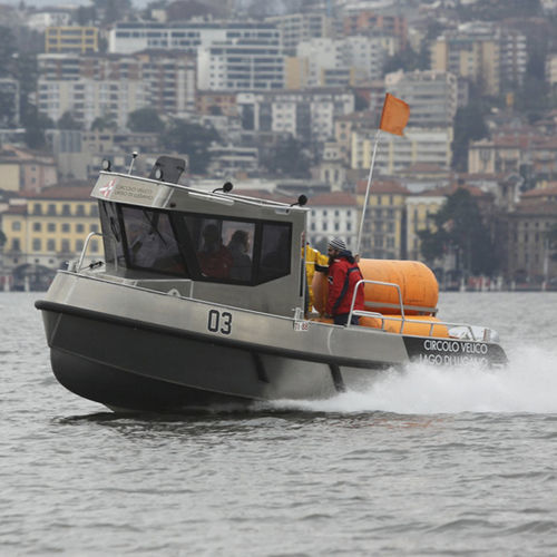 Barco profesional embarcación de servicio - PORTER 75 - STORMER MARINE - fueraborda / de aluminio