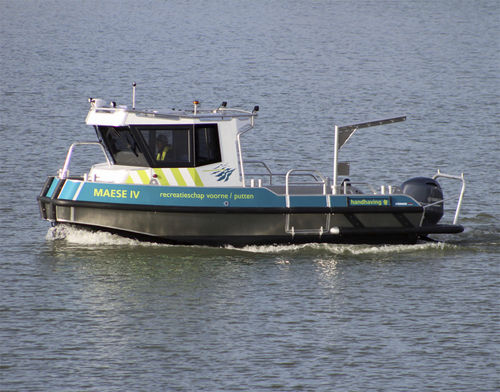 Barco profesional embarcación de servicio - PORTER 65 - STORMER MARINE - fueraborda / de aluminio