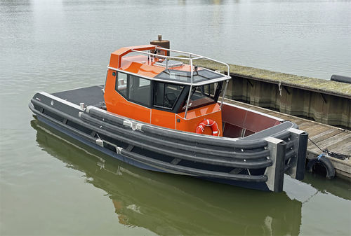 Barco profesional lancha amarradora - Harbour 90 - STORMER MARINE - diésel / de aluminio