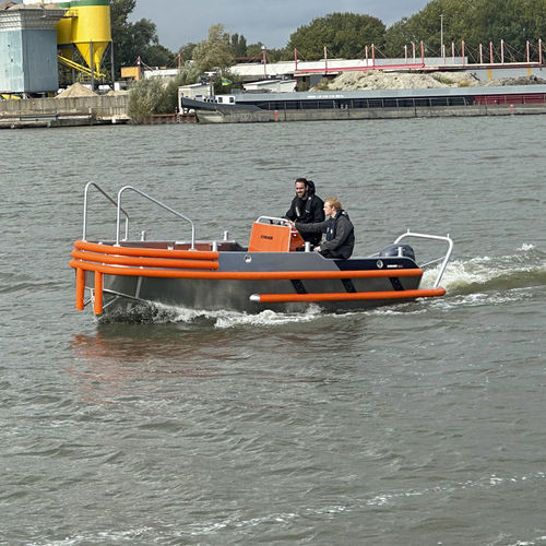 Barco profesional embarcación de servicio portuario - HARBOUR 60 - STORMER MARINE - fueraborda / de aluminio