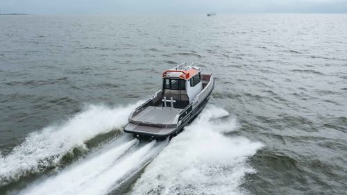 Barco profesional embarcación de servicio portuario - H90 - STORMER MARINE - barco de trabajo / intraborda / de aluminio