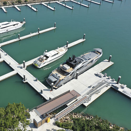 Pantalán flotante - CM5000 - Goodocks Marine (Hong Kong) Co., Ltd. - de amarre / para puerto deportivo / de hormigón
