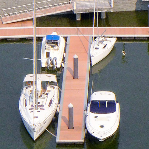 Pantalán flotante - ALF2500 - Goodocks Marine (Hong Kong) Co., Ltd. - de amarre / para puerto deportivo / para moto de agua
