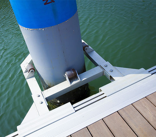 Anilla para pilote para pantalán - PG Series - Goodocks Marine (Hong Kong) Co., Ltd. - de acero / de aluminio