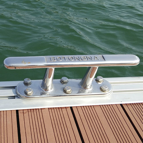 Bita de amarre para pantalán - SSCL-10T Standard - Goodocks Marine (Hong Kong) Co., Ltd. - doble / de acero inoxidable / de acero inoxidable pulido