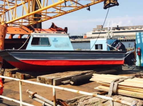 Barco profesional barco de trabajo - Monarch 3 - Donjon Marine - fueraborda / de aluminio / semirrígido