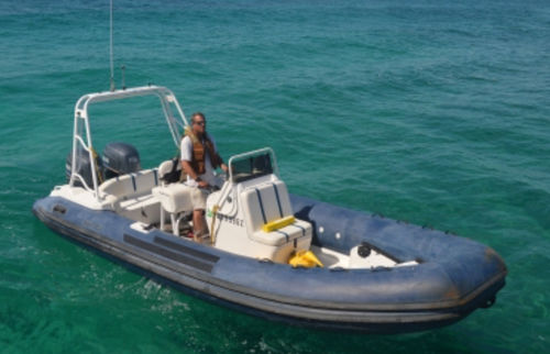 Barco profesional barco de trabajo - 22 - Donjon Marine - fueraborda / embarcación neumática semirrígida