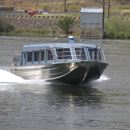 Barco profesional barco turístico - Raven’s Journey - Bentz Boats - hidrojet intraborda / de aluminio