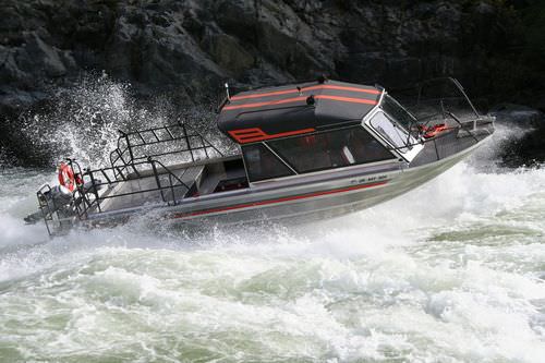 Barco de motor de pesca-paseo hidrojet - Howard - Bentz Boats - bimotor