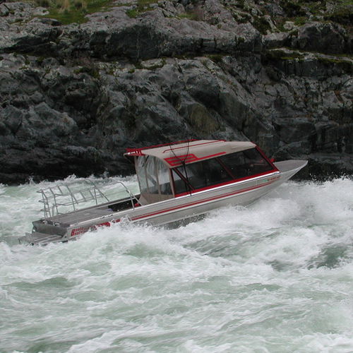 Barco de motor de pesca-paseo hidrojet - Rogers - Bentz Boats - bimotor