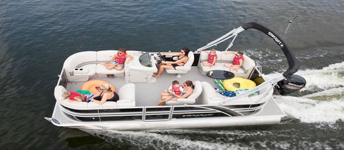 Barco pontón fueraborda - CX 21 R - Starcraft - 10 personas máx.