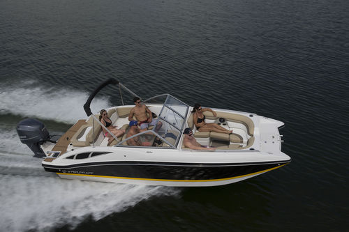 Deck-boat fueraborda - 230 OB SCX EXT - Starcraft - de wakeboard / 13 personas máx.
