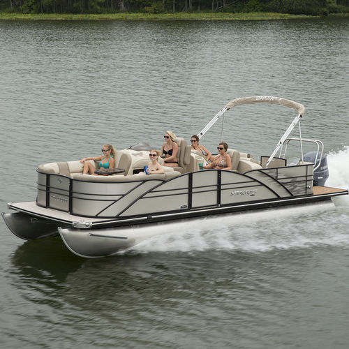 Barco pontón fueraborda - MX 23 L - Starcraft - 13 personas máx.