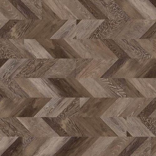 Revestimiento de suelo para yate - CHEVRON MOKA 0810 - GERFLOR - para buque / de PVC / resistente al desgaste