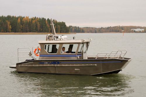 Barco profesional barco de desembarco - LLC 7500 - LAMOR - intraborda / de aluminio