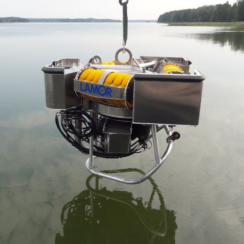Skimmer de hidrocarburos de rebosadero - LBA 1300 - LAMOR - de cepillo