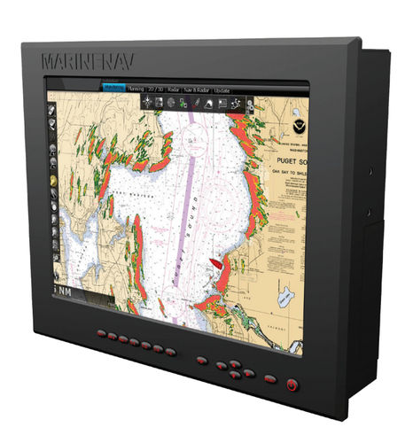 Pantalla para yate - Mariner 15" - MarineNav Ltd. - para buque / marina / sistema de navegación