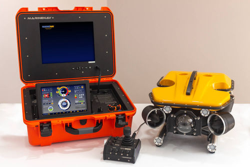 ROV para la acuicultura - Oceanus Pro ROV System - MarineNav Ltd. - para la limpieza del casco